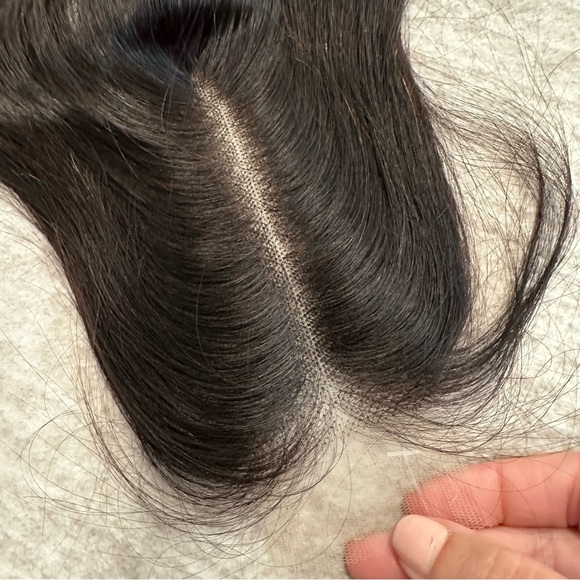 22” Natural Black 2x6 HD Lace Closure 100% Human Hair SKINLIKE 0.095mm #RD5 - Picture 7 of 11